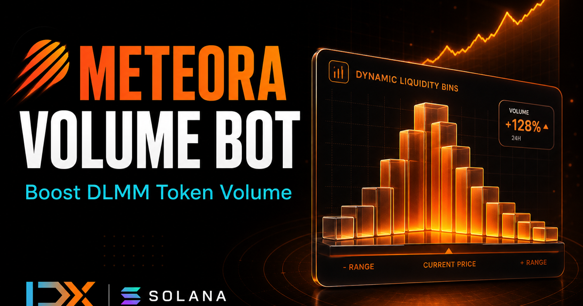 Meteor Bot Meteora Volume Bot — Boost DLMM Token Volume | IDX Solana